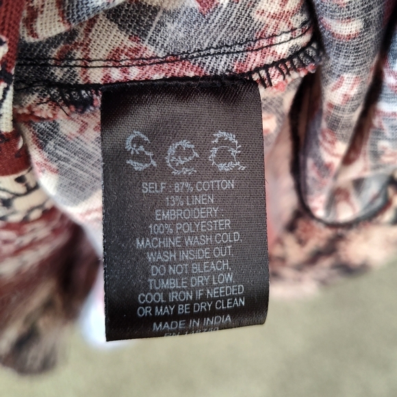 Sea New York Red Danae Print Shortsleeve Dress - Picture 6 of 7